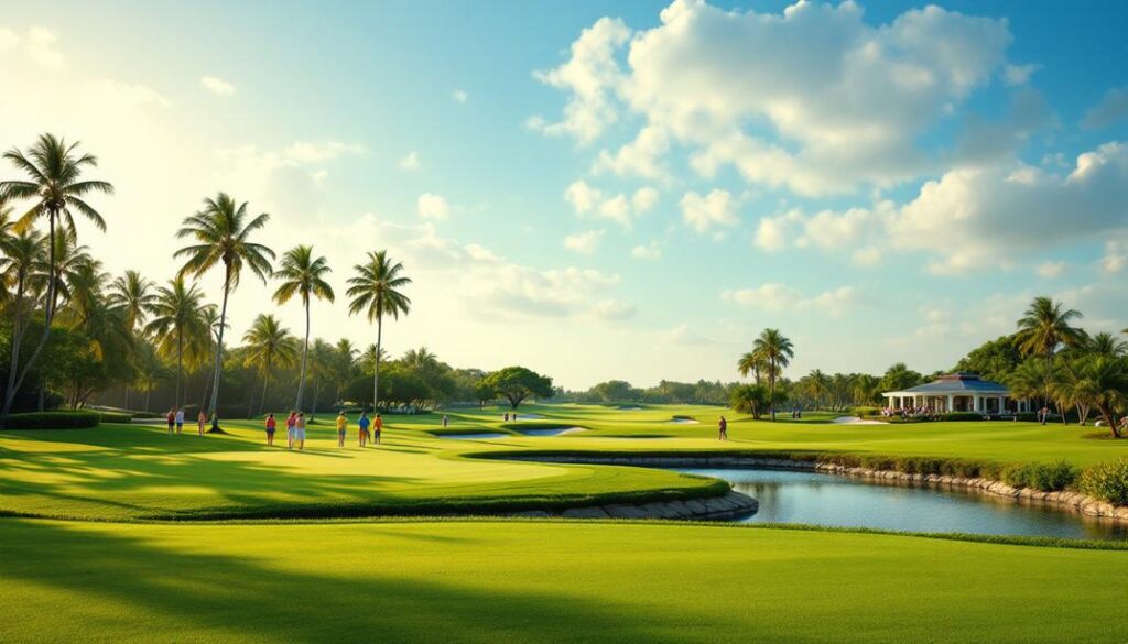 Pristine fairways and sunny weather make this a golfer's paradise and one of the best golf courses in Pompano Beach.