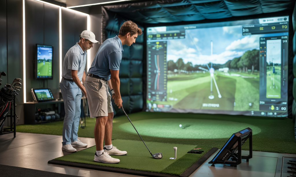 Dialing in your swing in a simulator is a clear reminder of Why Club Fitting Matters to optimize your performance and boost confidence on the course.